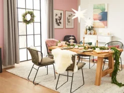 ESPRIT Ösenschal HARP 140 x 250 cm grau