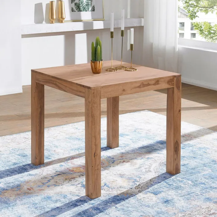 Esstisch 80 x 80 cm Akazie