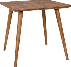 Esstisch 80 x 80 cm braun