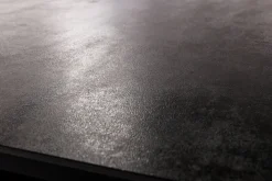 Esstisch 160-240 x 90 cm Oxydo Darknight / Edelstahl