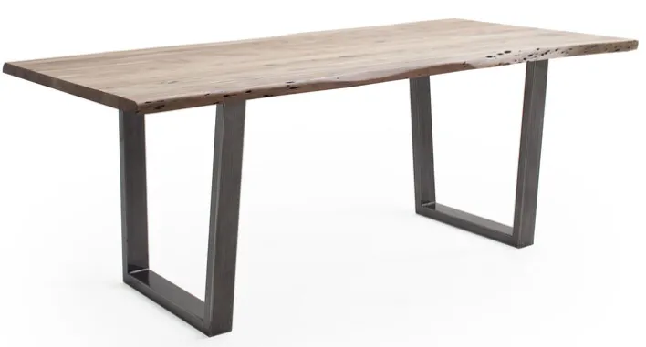 Esstisch CALABRIA 180 x 100 cm Akazie natur lackiert