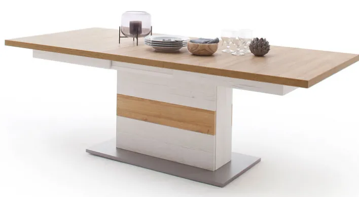 Esstisch CALVA Pinie Aurelio gebürstet