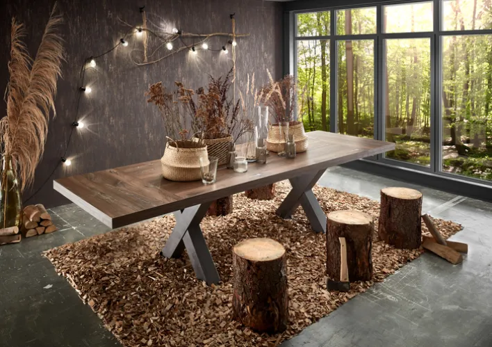 Esstisch DAKARI Zinneiche bijoux