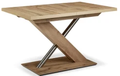 Esstisch ELIMO 120-160 x 80 cm NB Oak