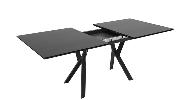 Esstisch ET Trier 160-200 x 90 cm schwarz