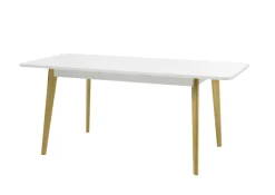 Esstisch SVANTE Scand Oak Dekor/Weiss