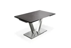 Esstisch TABLET 160-250 x 100 cm Keramik anthrazit