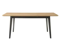 Esstisch TORGE Eiche Artisan/ Schwarz