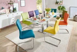 Esszimmerstuhl AMATI ST 3 F Lederlook taupe