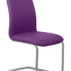 Esszimmerstuhl AMATI ST 3 MN Lederlook lila