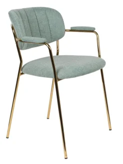 Esszimmerstuhl ARMJOLIEN 2er Set hellgrün