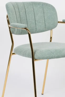 Esszimmerstuhl ARMJOLIEN 2er Set hellgrün