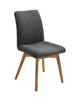 Esszimmerstuhl BRENTWOOD 2er Set Forza Romeo anthrazit