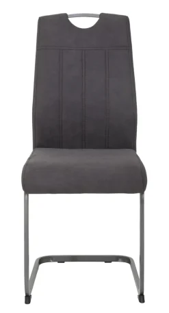 Esszimmerstuhl CHRISTINA 2er Set anthrazit