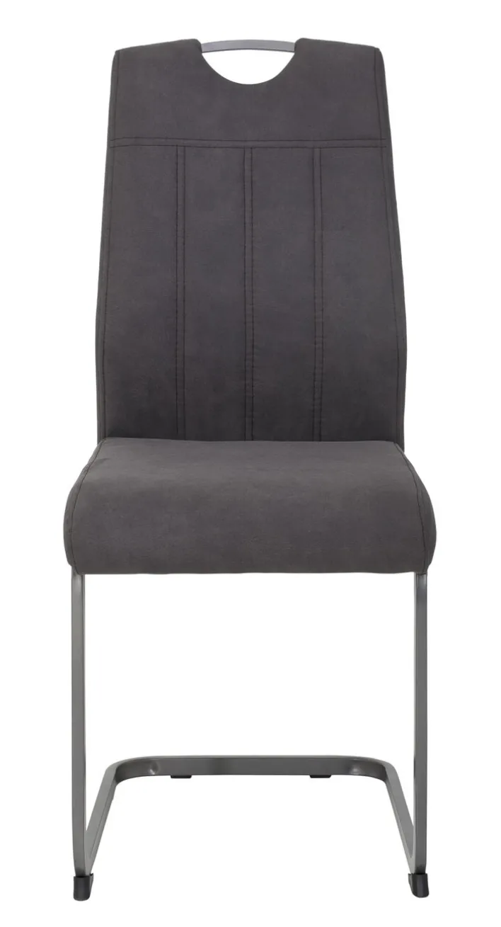 Esszimmerstuhl CHRISTINA 2er Set anthrazit