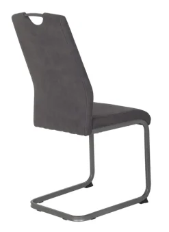 Esszimmerstuhl CHRISTINA 2er Set anthrazit