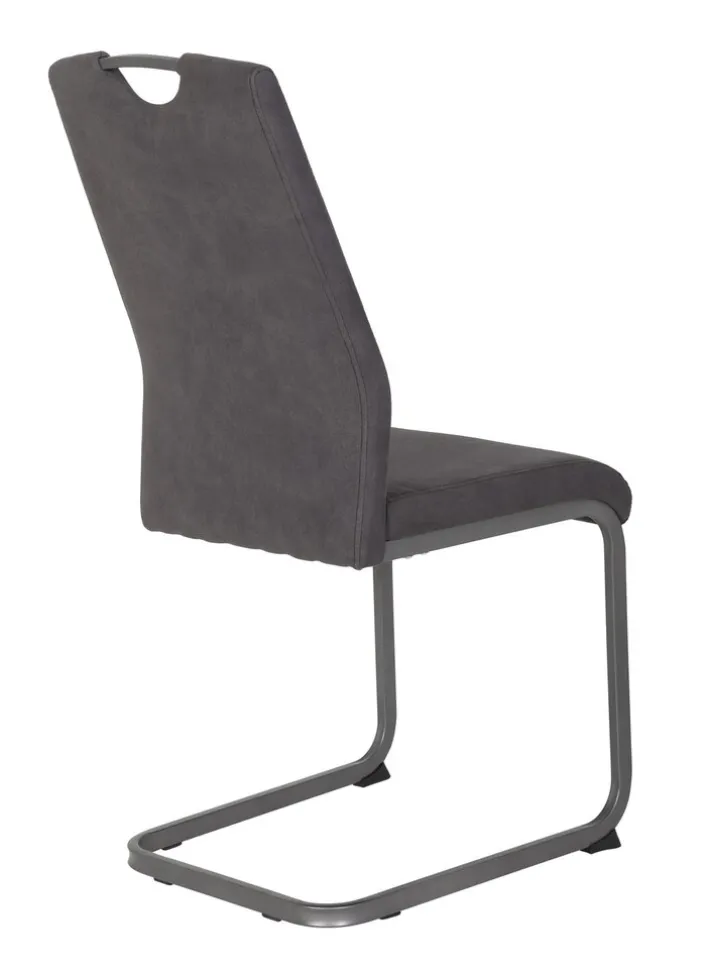 Esszimmerstuhl CHRISTINA 2er Set anthrazit