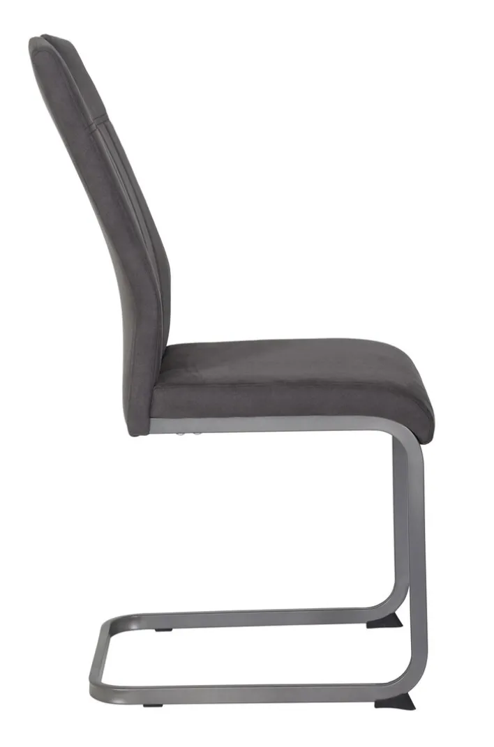 Esszimmerstuhl CHRISTINA 2er Set anthrazit