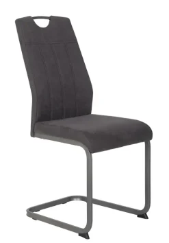 Esszimmerstuhl CHRISTINA 2er Set anthrazit