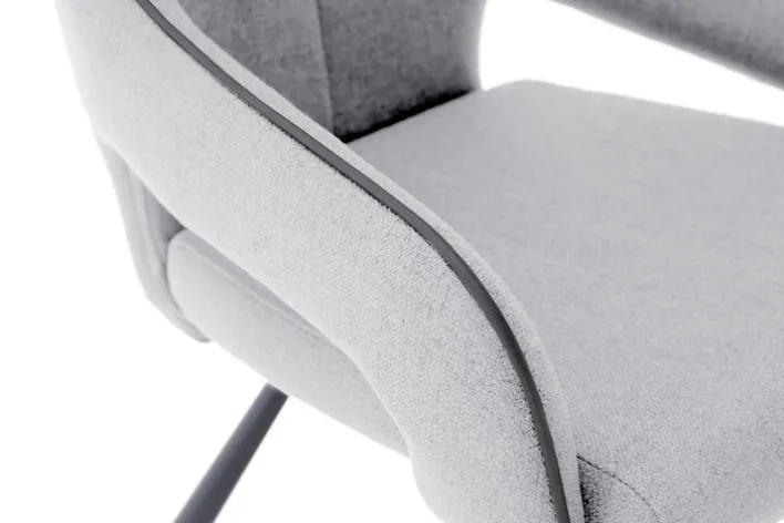 Esszimmerstuhl ISABELLA AL 2er Set hellgrau