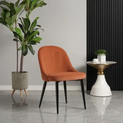 Esszimmerstuhl MARIS II 2er Set hellrot