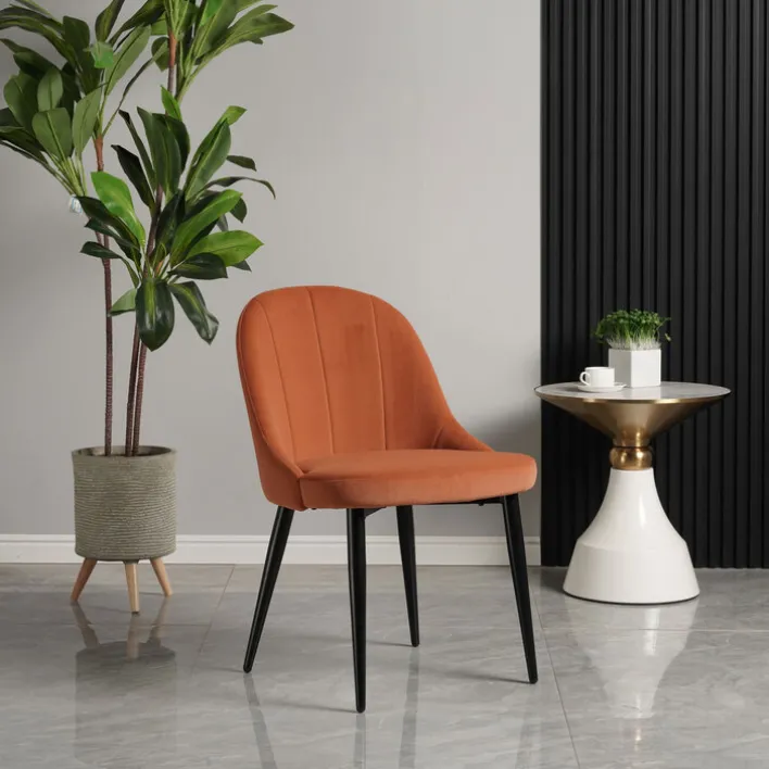 Esszimmerstuhl MARIS II 2er Set hellrot