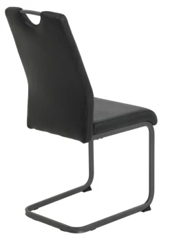 Esszimmerstuhl PORTER 4er Set anthrazit