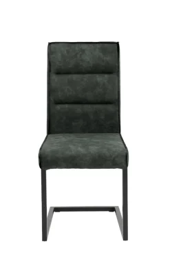 Esszimmerstuhl RANI 4er Set Vintage anthrazit