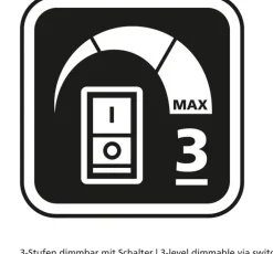 FABAS LUCE LED Balkenpendel PRADO 5-flg messingfarbig