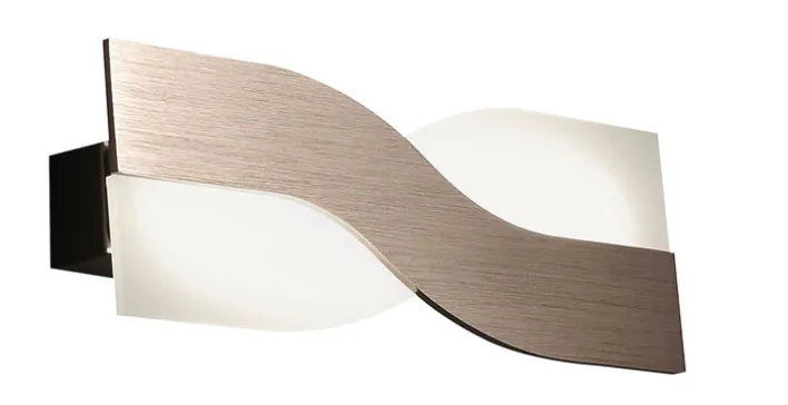 FABAS LUCE LED Wandleuchte RIACE kupferfarbig