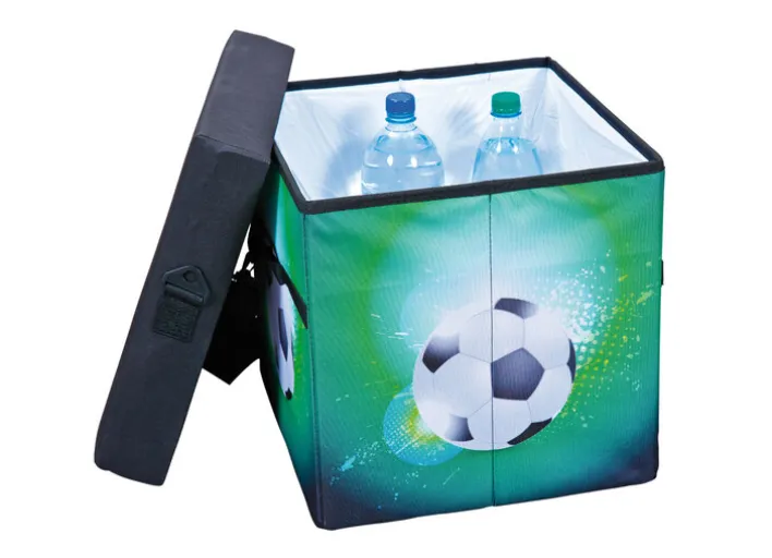 Faltkiste FANBOX I schwarz/grün/weiß