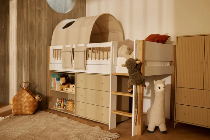 FELXA Betttasche DAWN 3er Set grau