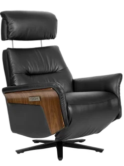 Fernsehsessel TERAMO schwarz