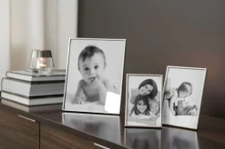 Fink Bilderrahmen RIGO 13 x 18 cm Metall silberfarbig