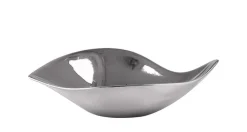 Fink Dekoschale SIBELL 22 cm silberfarbig
