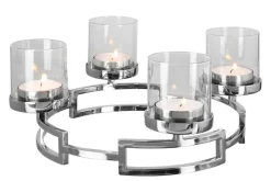 Fink Kerzenhalter HOMMAGE 30 cm Edelstahl