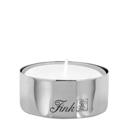 Fink Teelichthalter 2er Set Edelstahl