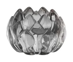 Fink Teelichthalter LOTTA 8,5 cm grau