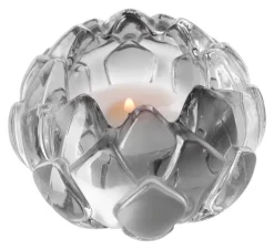 Fink Teelichthalter LOTTA 8,5 cm grau