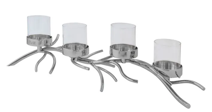 Fink Teelichthalter RAMUS 66 cm vernickelt