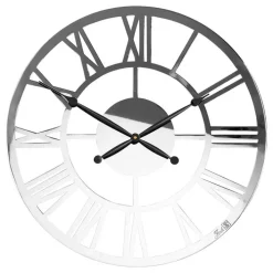 Fink Wanduhr rund TIME 40 cm Edelstahl