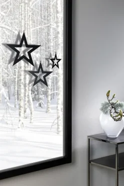 Fink Weihnachten Deko-Anhänger Stern INSA 14,5x15cm schwarz