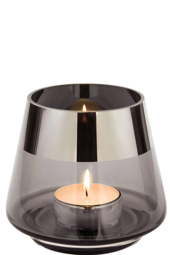 Fink Windlicht JONA 13 cm grau