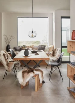 Fink Windlicht JONA 13 cm grau