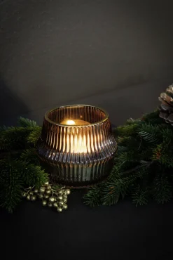 Fink Windlicht FREYA 7 cm oliv