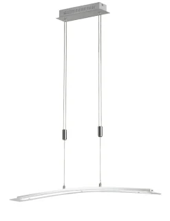 FISCHER & HONSEL CCT LED Pendellampe METIS 90 cm nickelfarbig