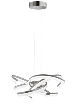 FISCHER & HONSEL LED Pendellampe SUND TW nickelfarbig