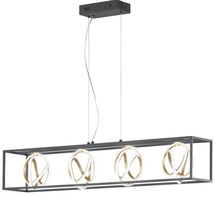 FISCHER & HONSEL LED Pendellampe GISI 150 x 110 cm