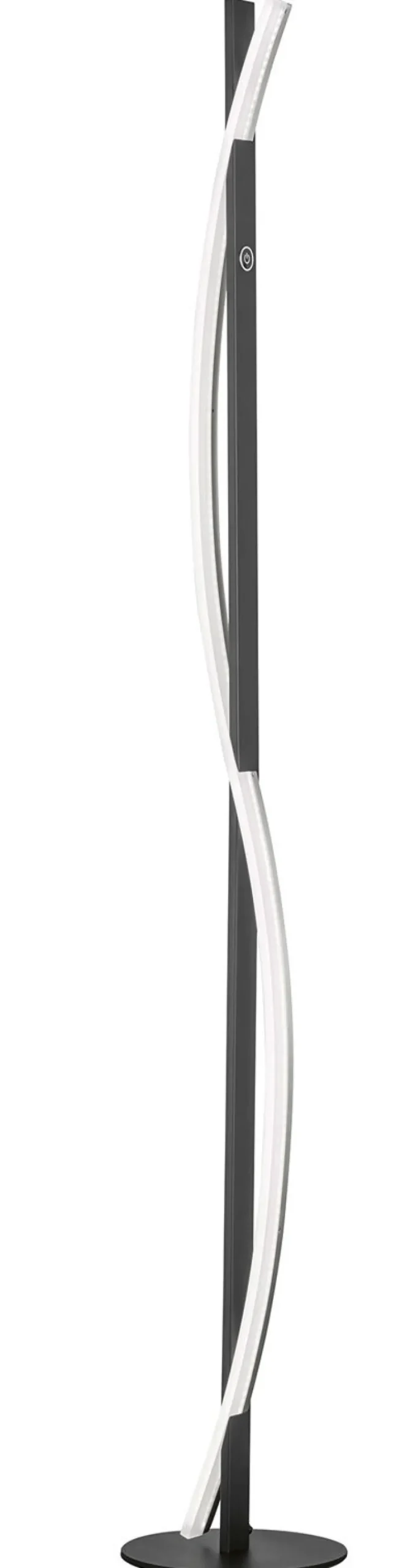 FISCHER & HONSEL LED Stehlampe BRIDGE schwarz