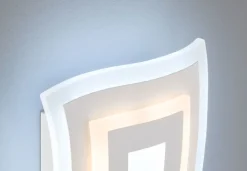 FISCHER & HONSEL LED Wandleuchte GORDEN weiß